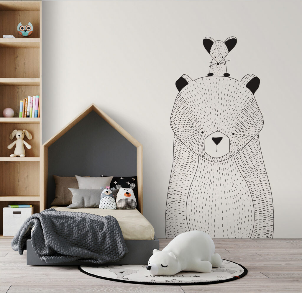 Urso com um ratinho — interior 2