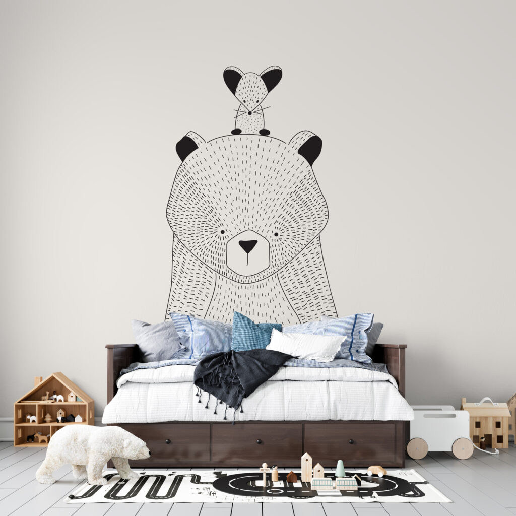 Urso com um ratinho — interior 3