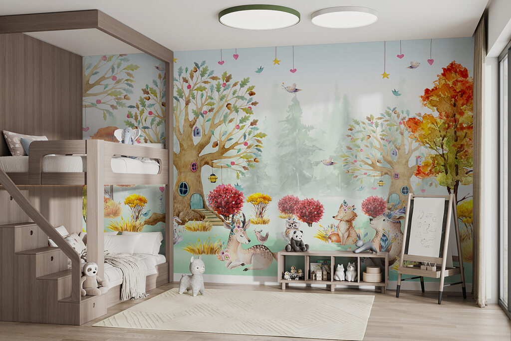Árvore dos sonhos colorida — interior 6