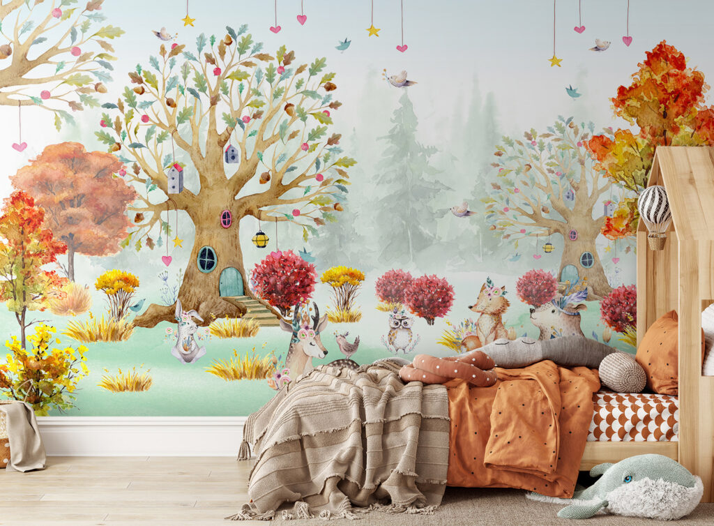 Árvore dos sonhos colorida — interior 3