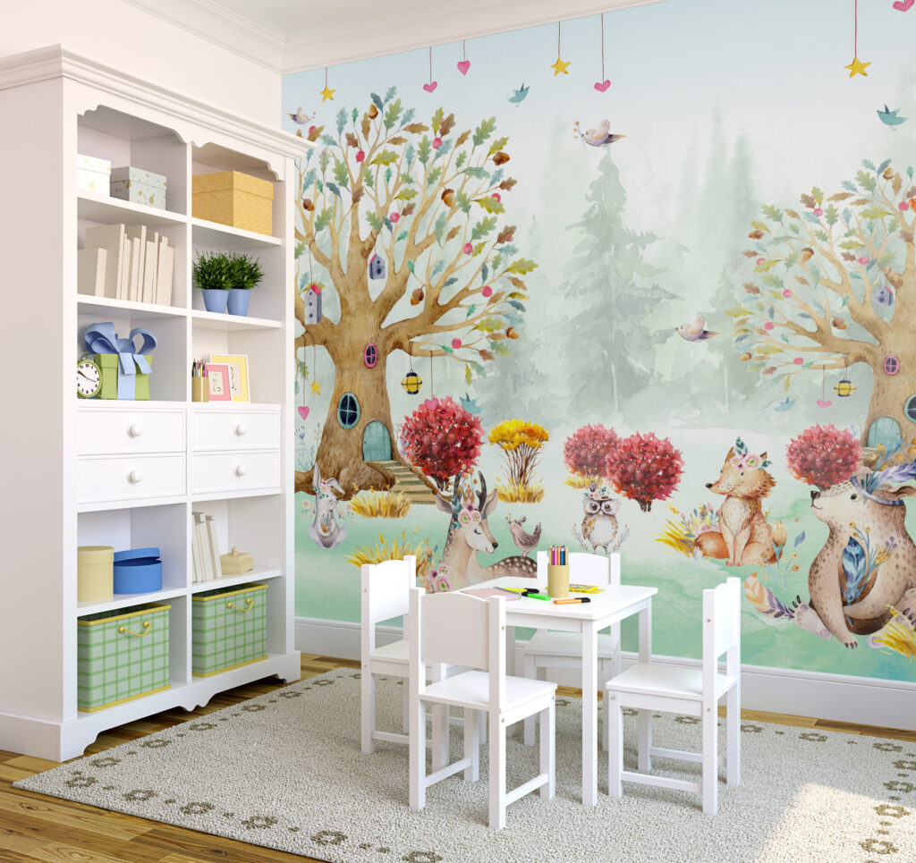 Árvore dos sonhos colorida — interior 2
