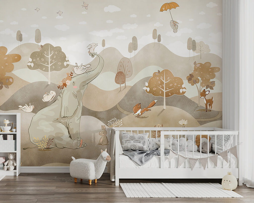 Elefante e amigos — interior 2