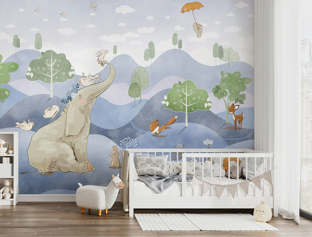 Elefante e amigos — interior 1