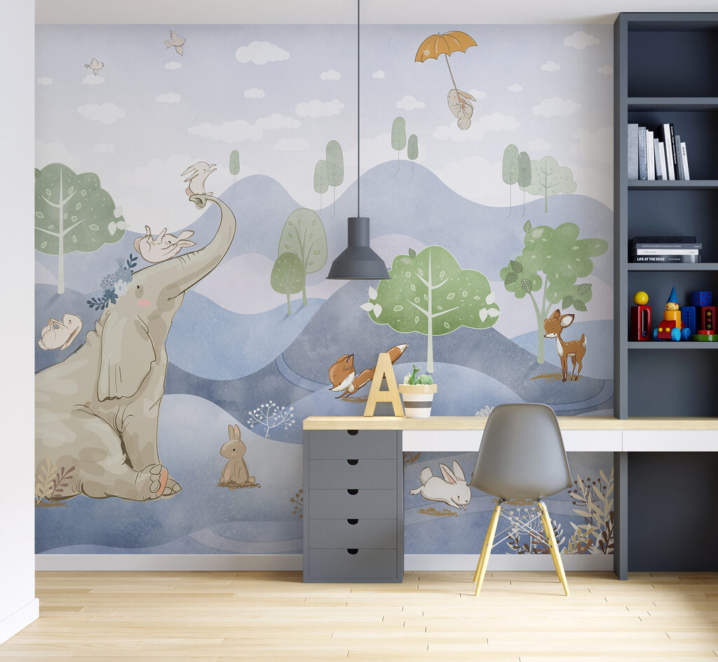 Elefante e amigos — interior 2