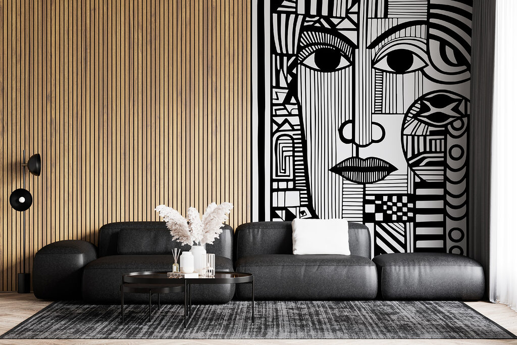 Rosto entre linhas — interior 4