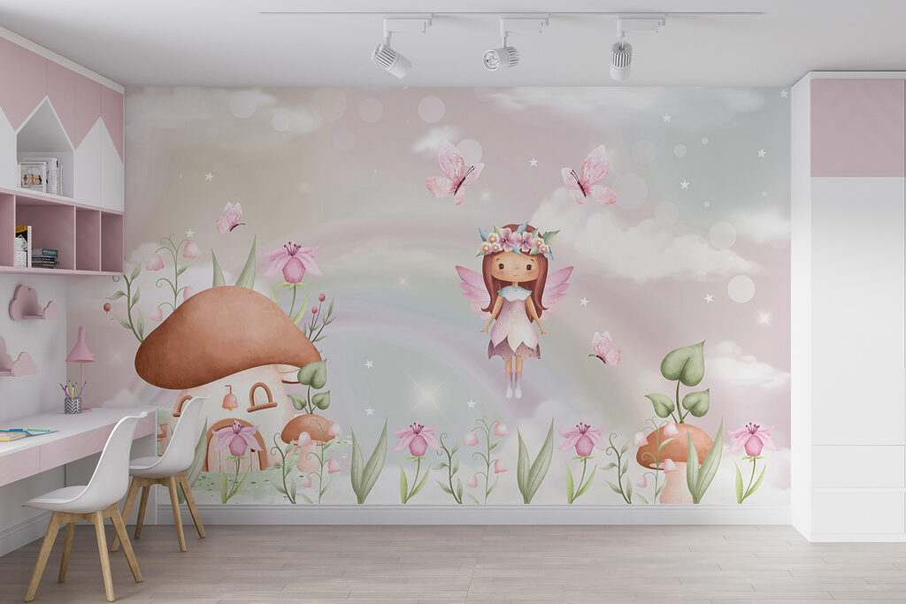 Fada na casa-cogumelo — interior 4