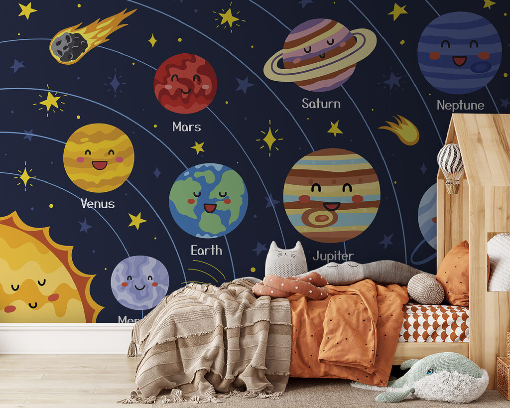 Planetas com rostos alegres — interior 2