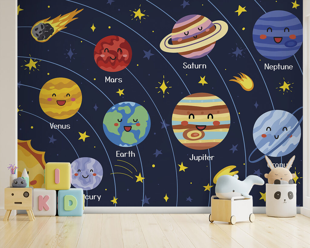 Planetas com rostos alegres — interior 1