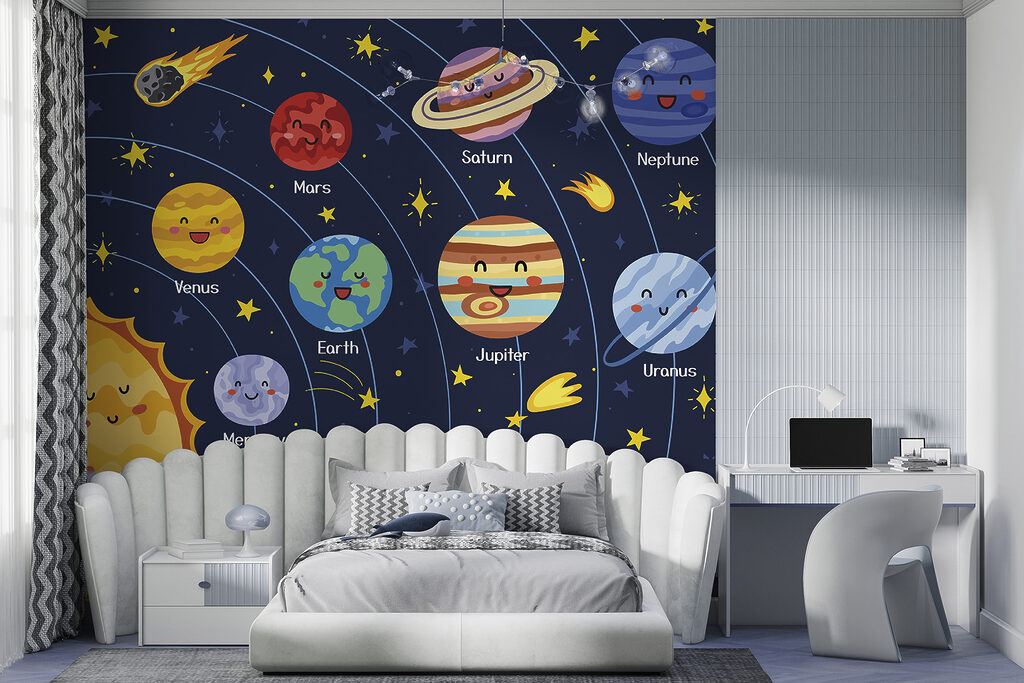 Planetas com rostos alegres — interior 3