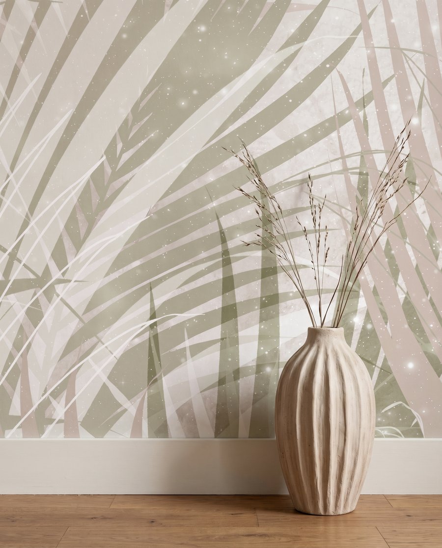 Sombras finas sobre folhas — interior 5