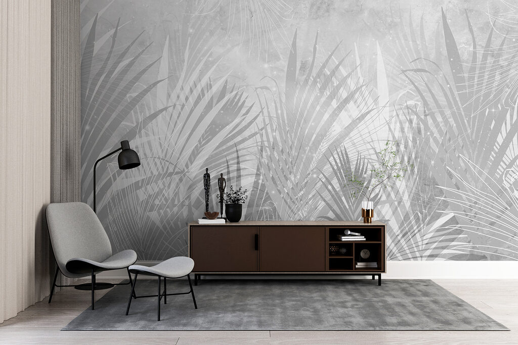 Sombras finas sobre folhas — interior 2