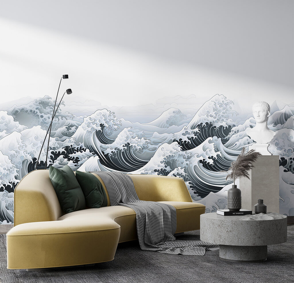 Ondas em gravura — interior 2