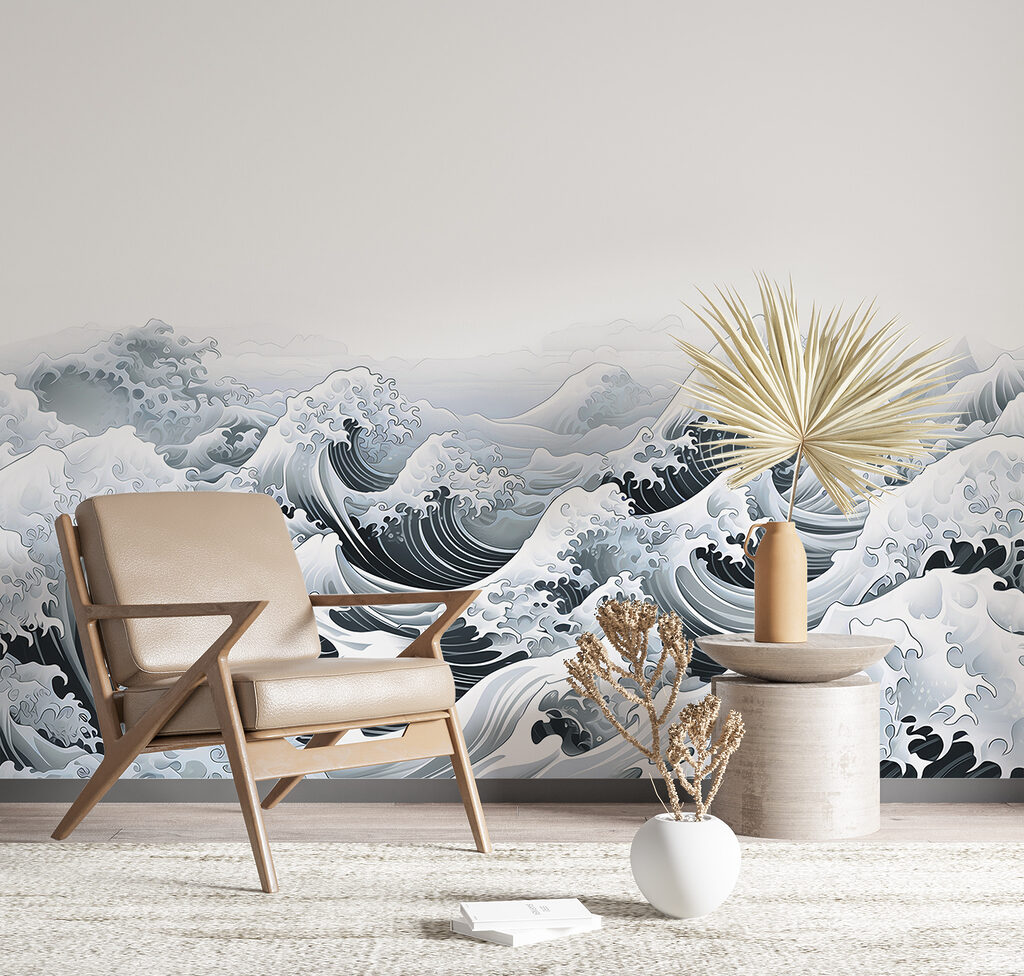Ondas em gravura — interior 5