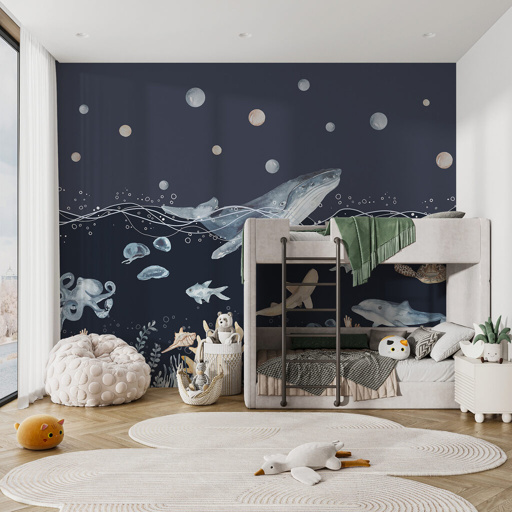 Baleia sobre corais — interior 7