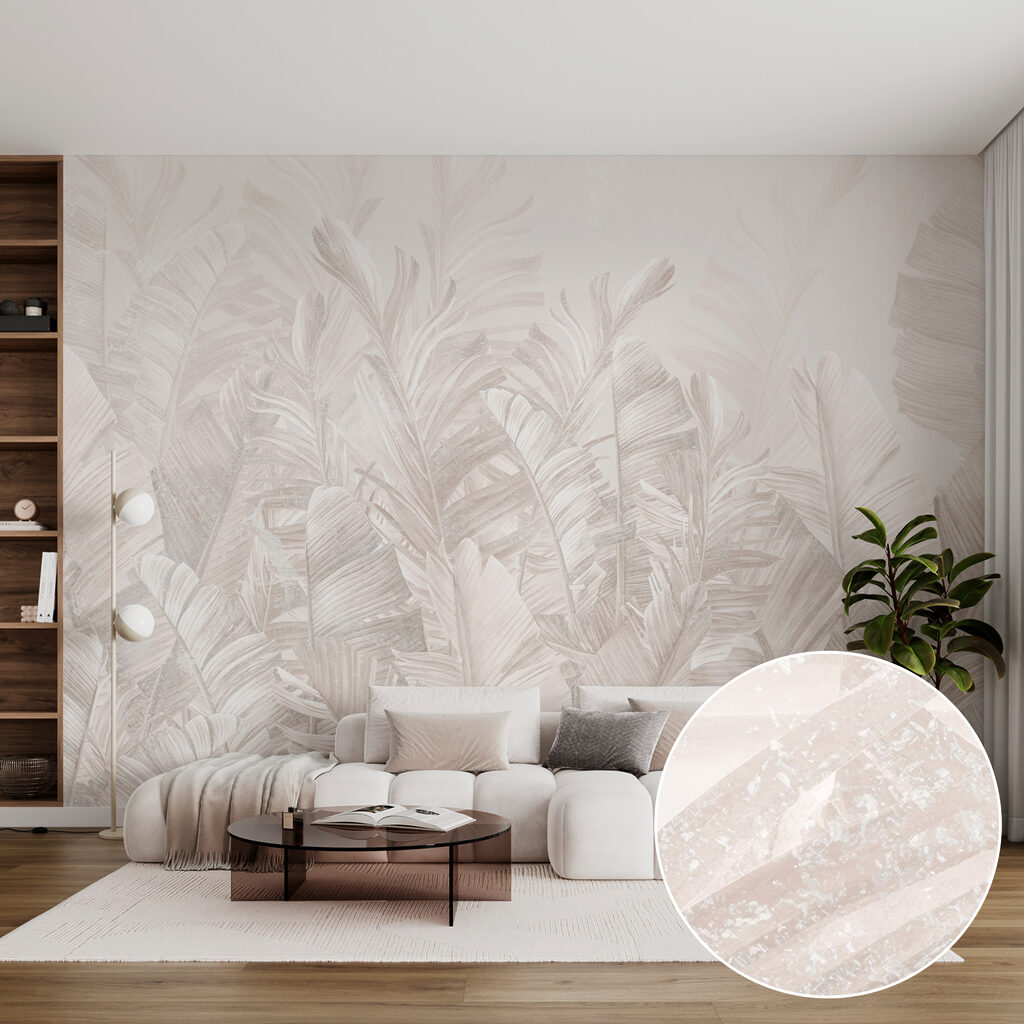 Folhas tropicais suaves — interior 6