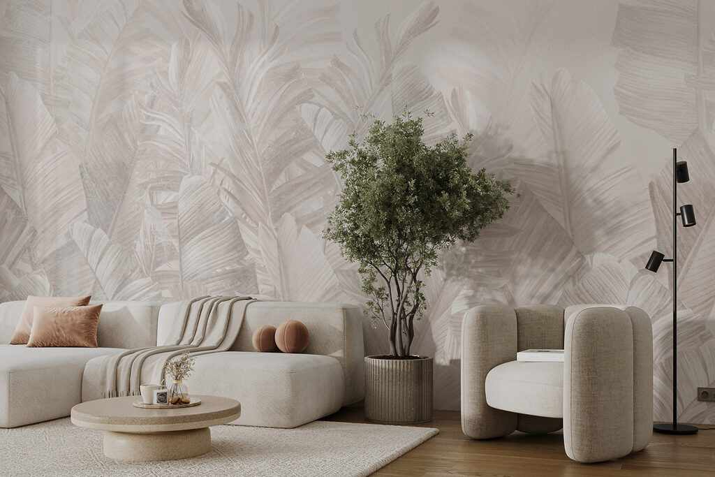 Folhas tropicais suaves — interior 7