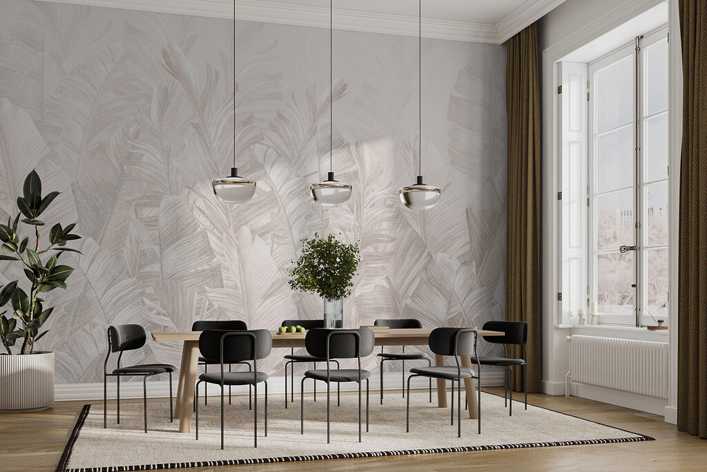 Folhas tropicais suaves — interior 8