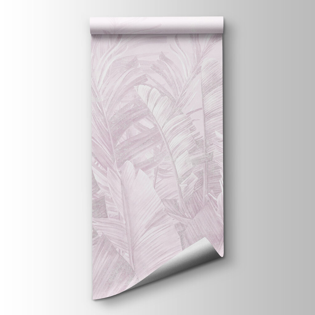 Folhas tropicais suaves — vista do produto