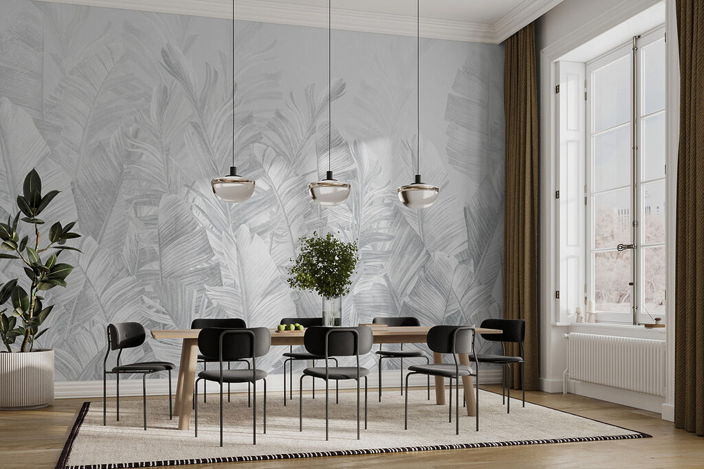 Folhas tropicais suaves — interior 5