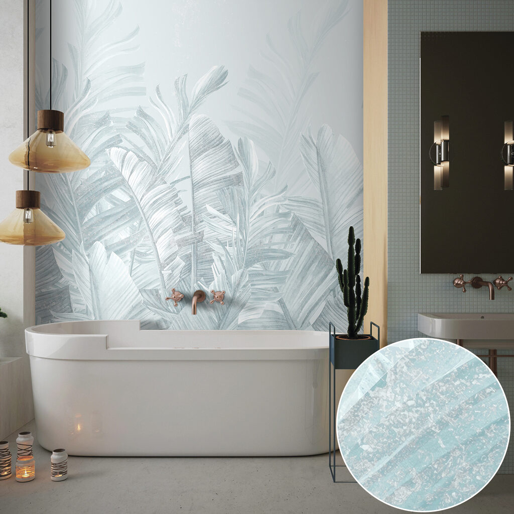 Folhas tropicais suaves — interior 6