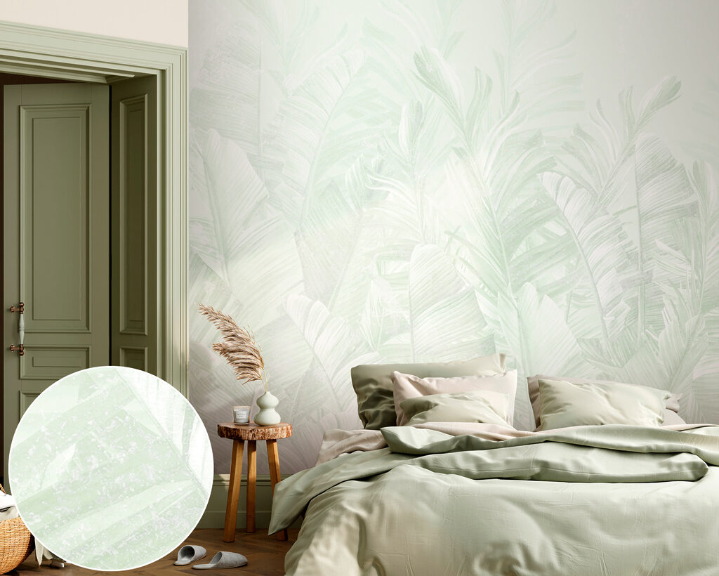 Folhas tropicais suaves — interior 3