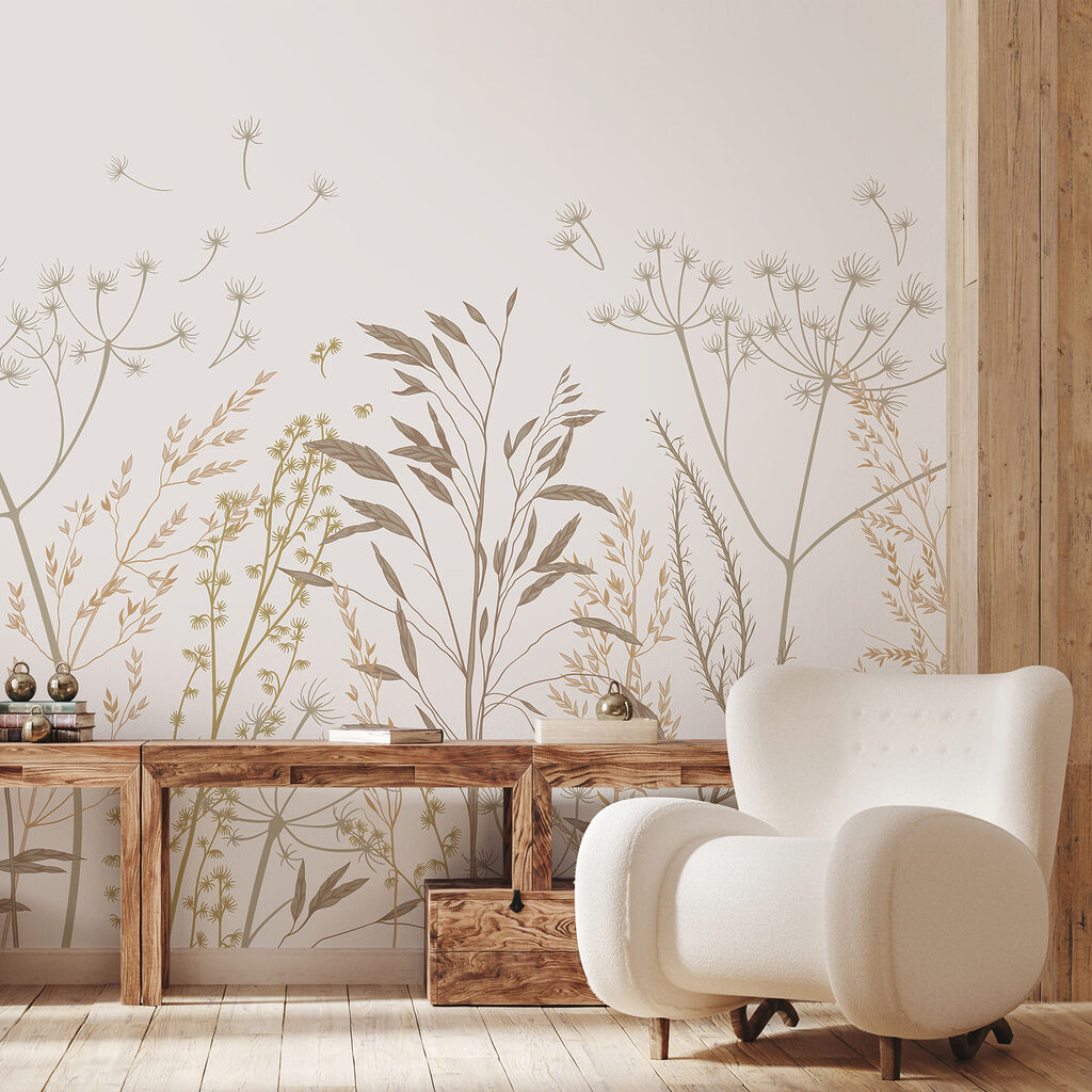 Gramíneas e flores silvestres — interior 2