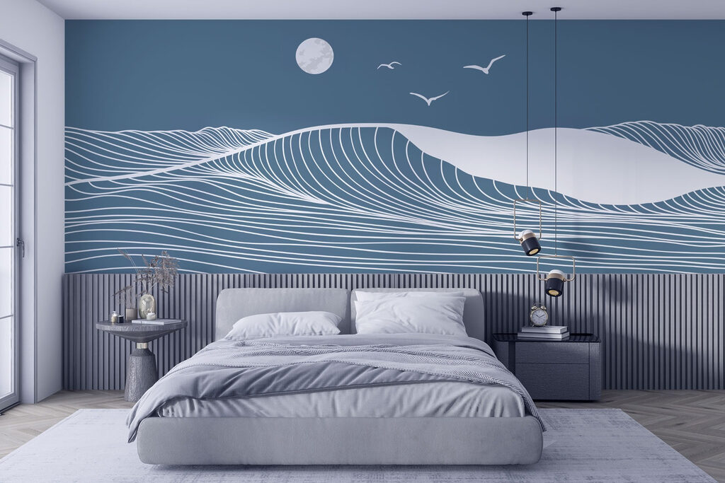 Ondas brancas ao luar — interior 4