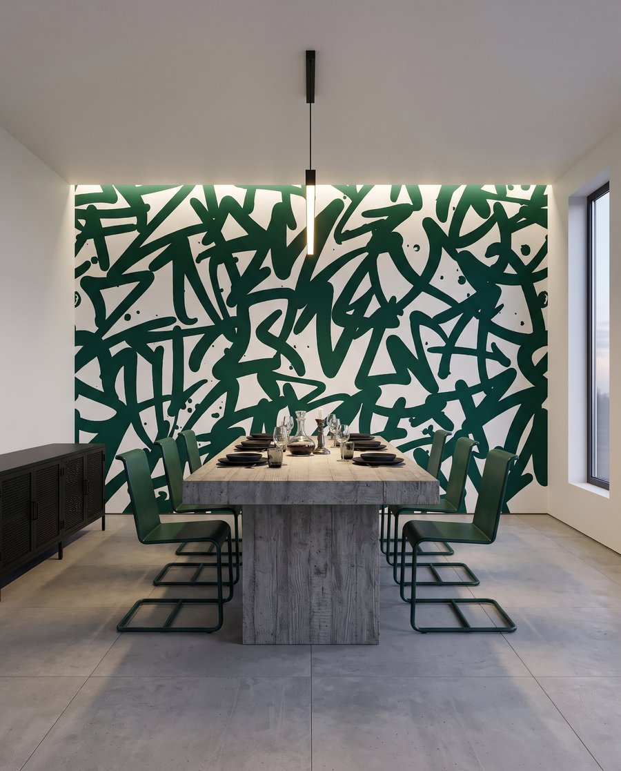 Letras sobrepostas — interior 6