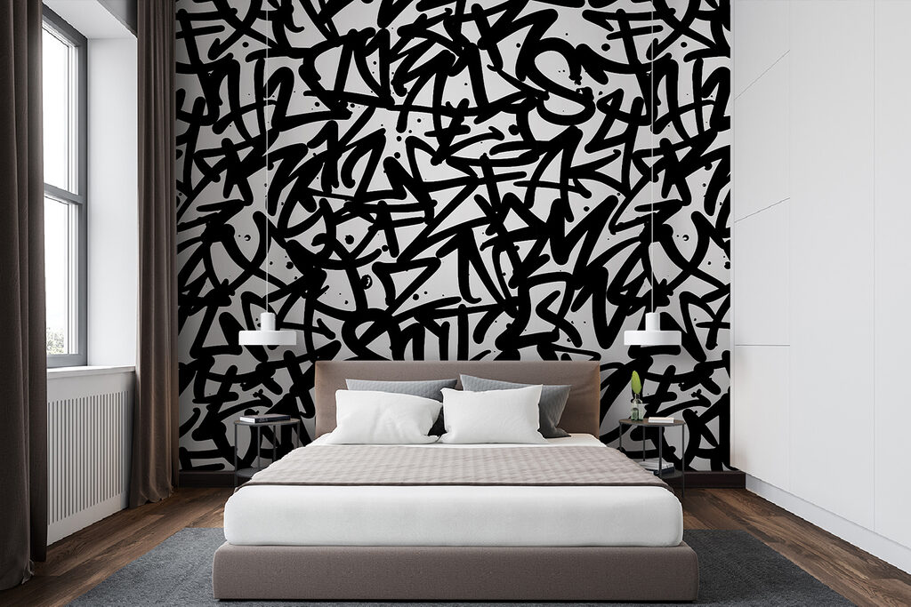 Letras sobrepostas — interior 2