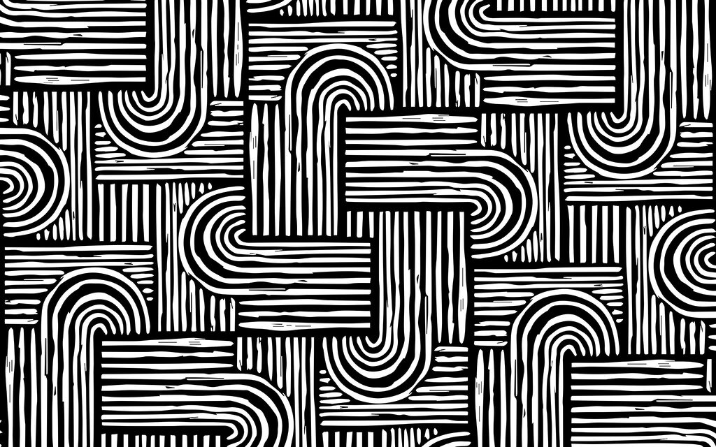 Curvas de linhas finas — design completo