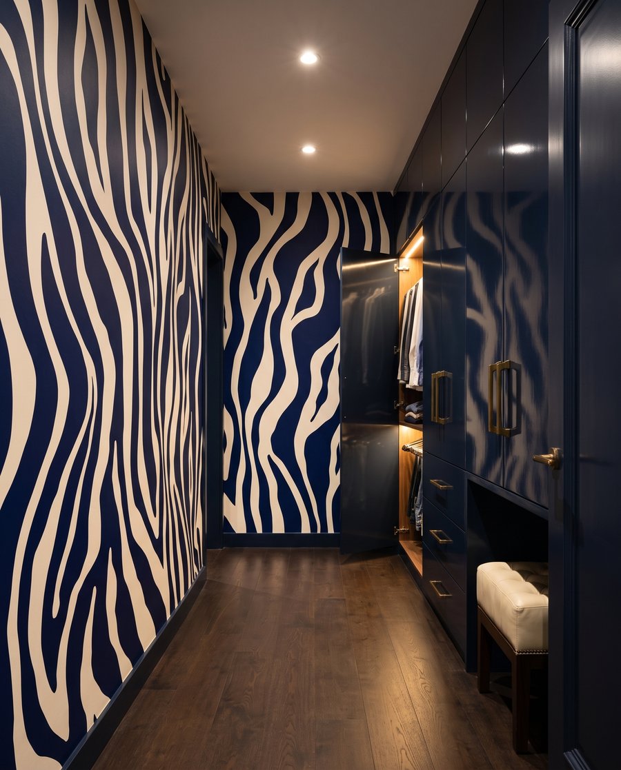 Padrão de zebra — interior 1