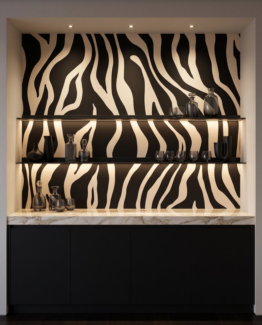 Padrão de zebra — interior 5