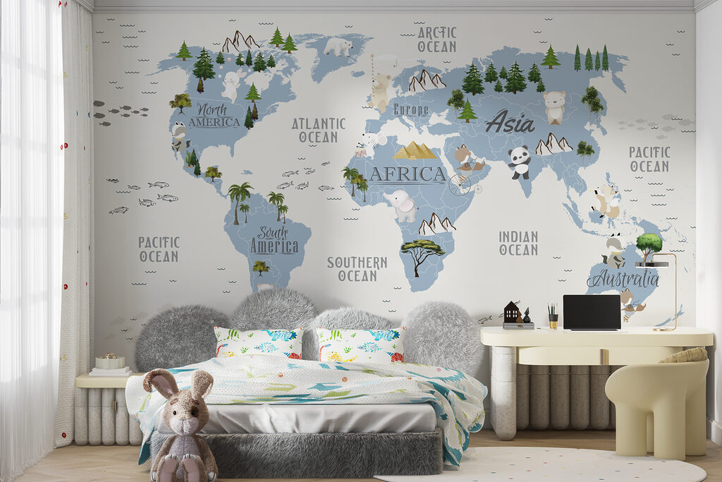 Animais em tons frios — interior 2