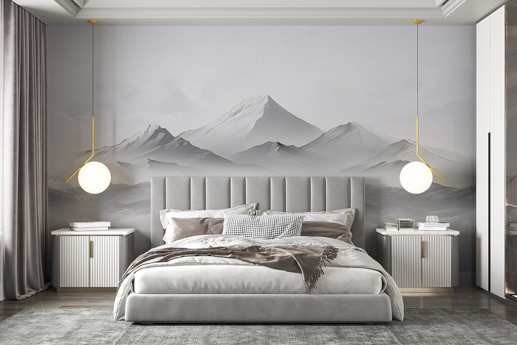 Pico branco sobre nuvens — interior 1