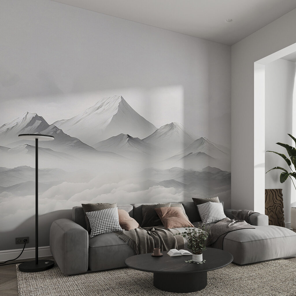 Pico branco sobre nuvens — interior 2