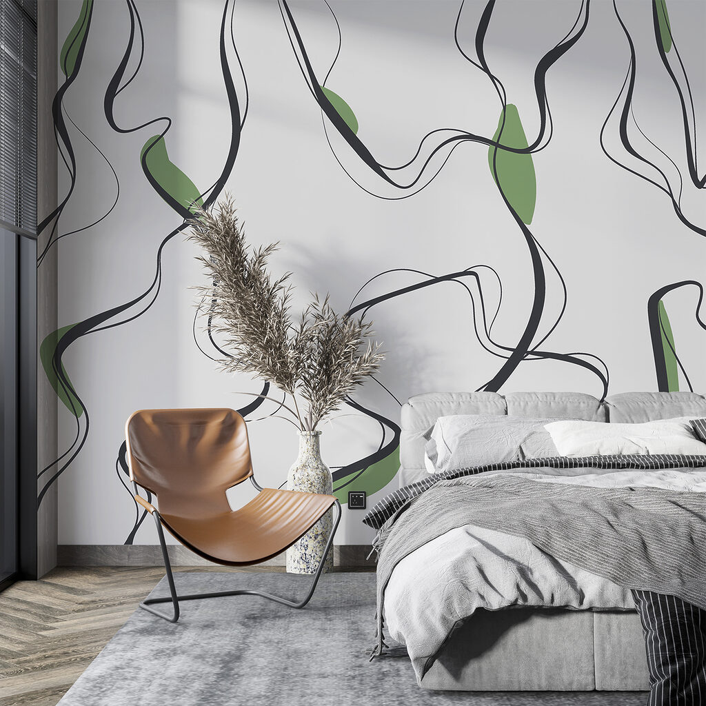 Linhas finas e ondulantes — interior 1