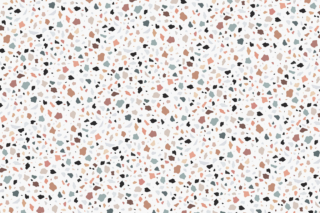 Mosaico de pintas coloridas — design completo