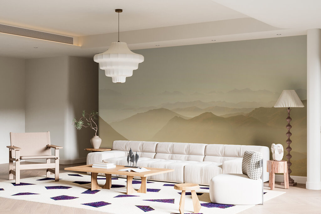 Montanhas na neblina — interior 1