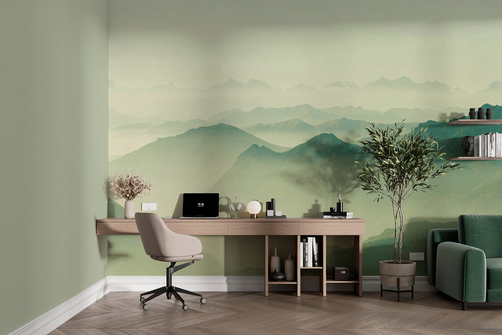 Montanhas na neblina — interior 3