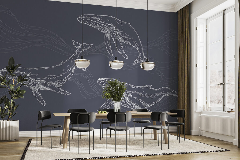 Baleias entre ondas — interior 4