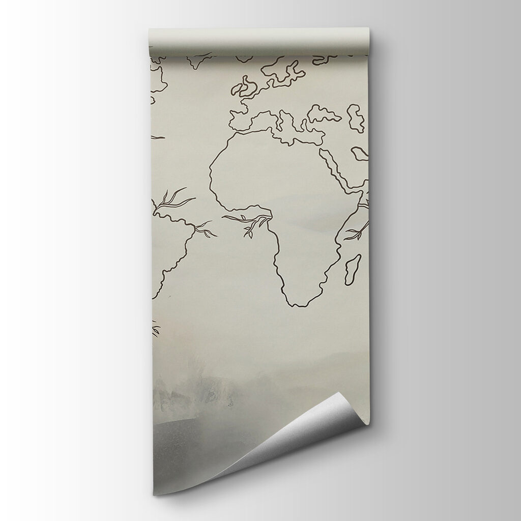 Mapa em névoa — vista do produto