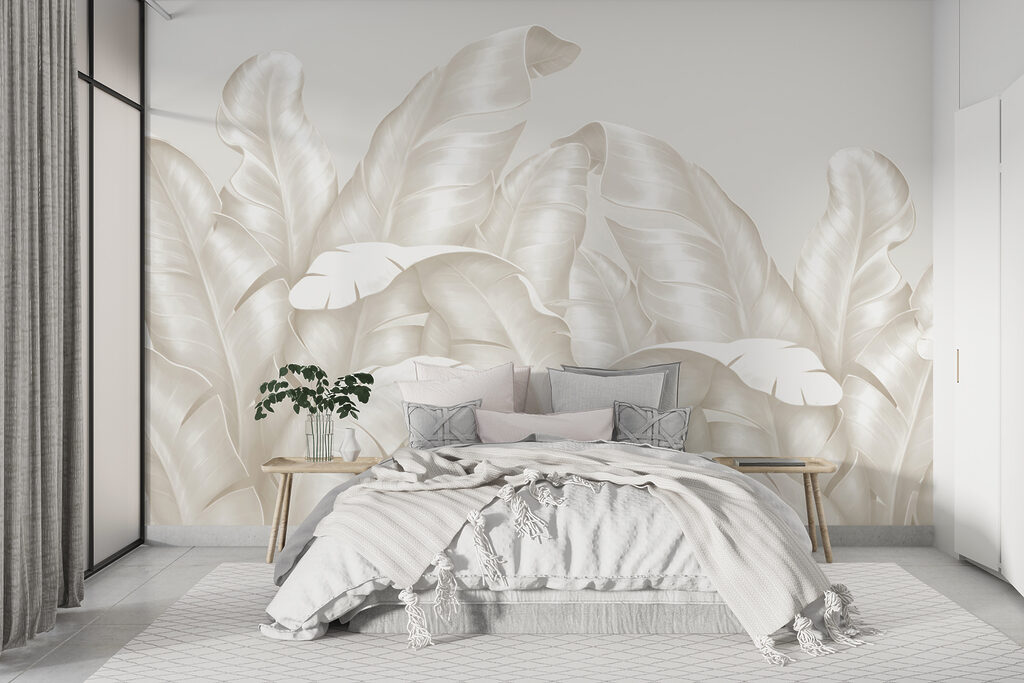 Folhas grandes e claras — interior 1