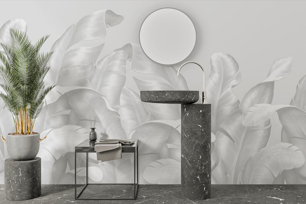 Folhas grandes e claras — interior 3