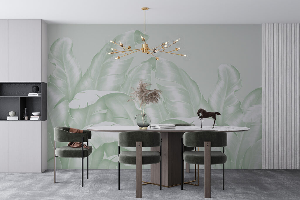 Folhas grandes e claras — interior 3