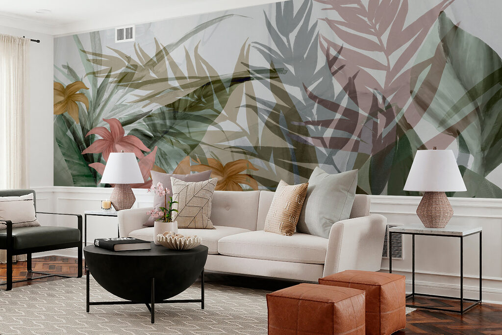 Folhas sobre um véu — interior 4