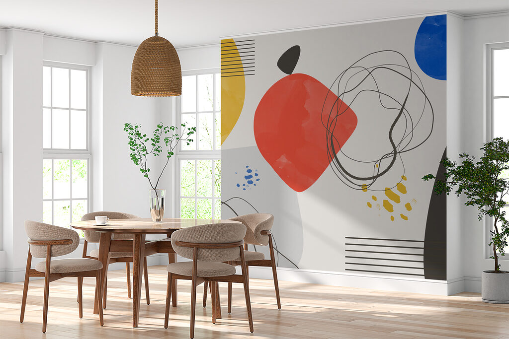 Manchas com rabiscos soltos — interior 3