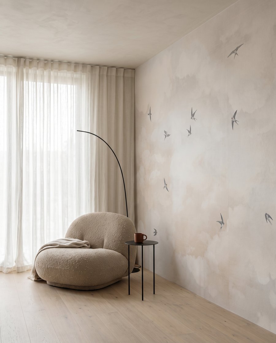 Aves entre nuvens — interior 6
