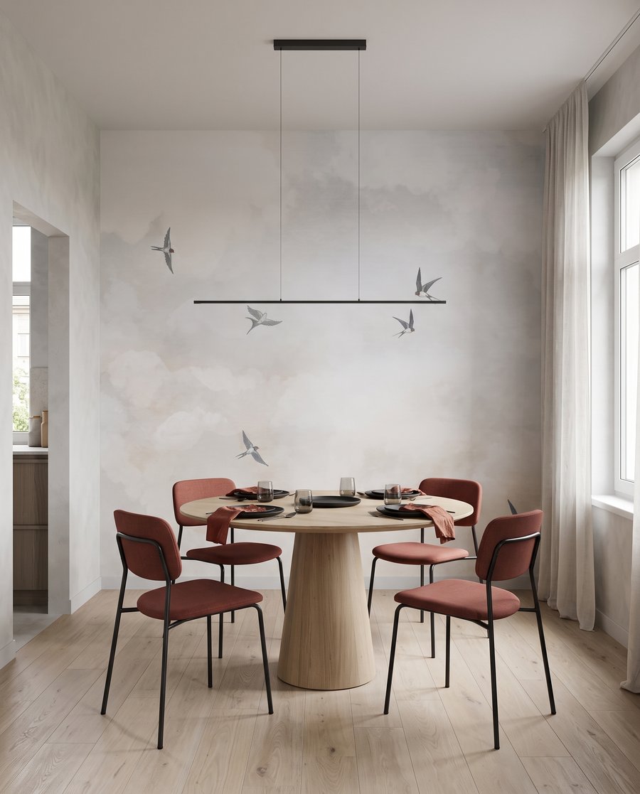 Aves entre nuvens — interior 7