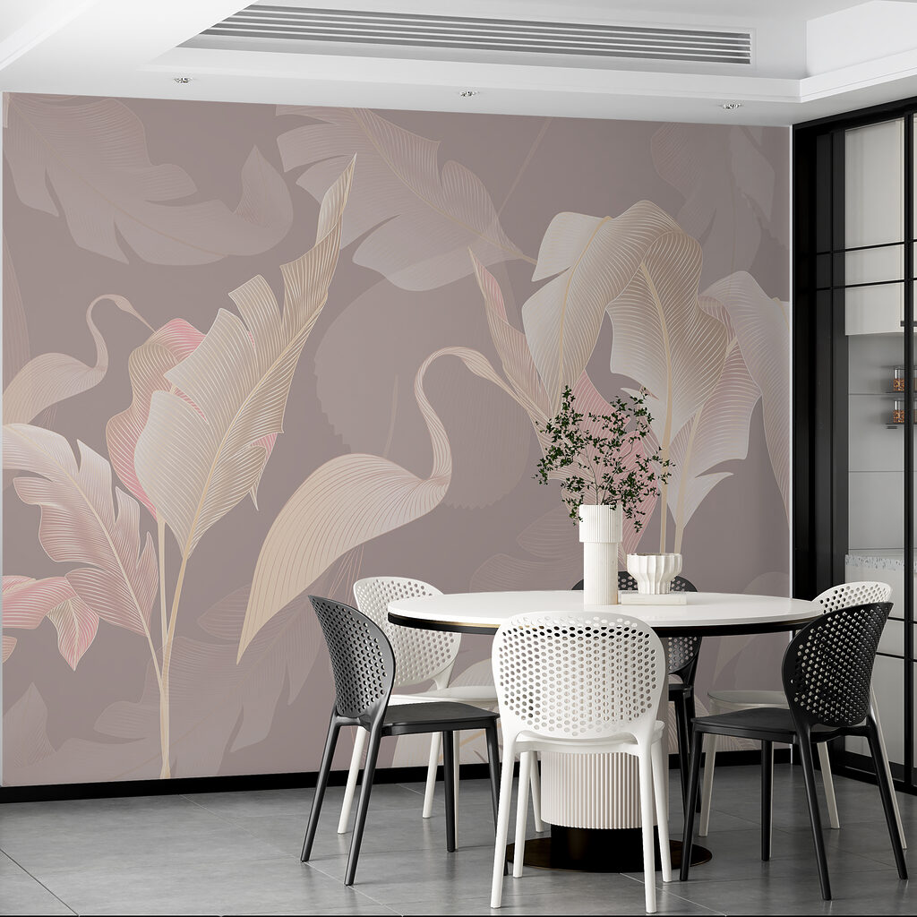 Silhuetas de flamingos — interior 2