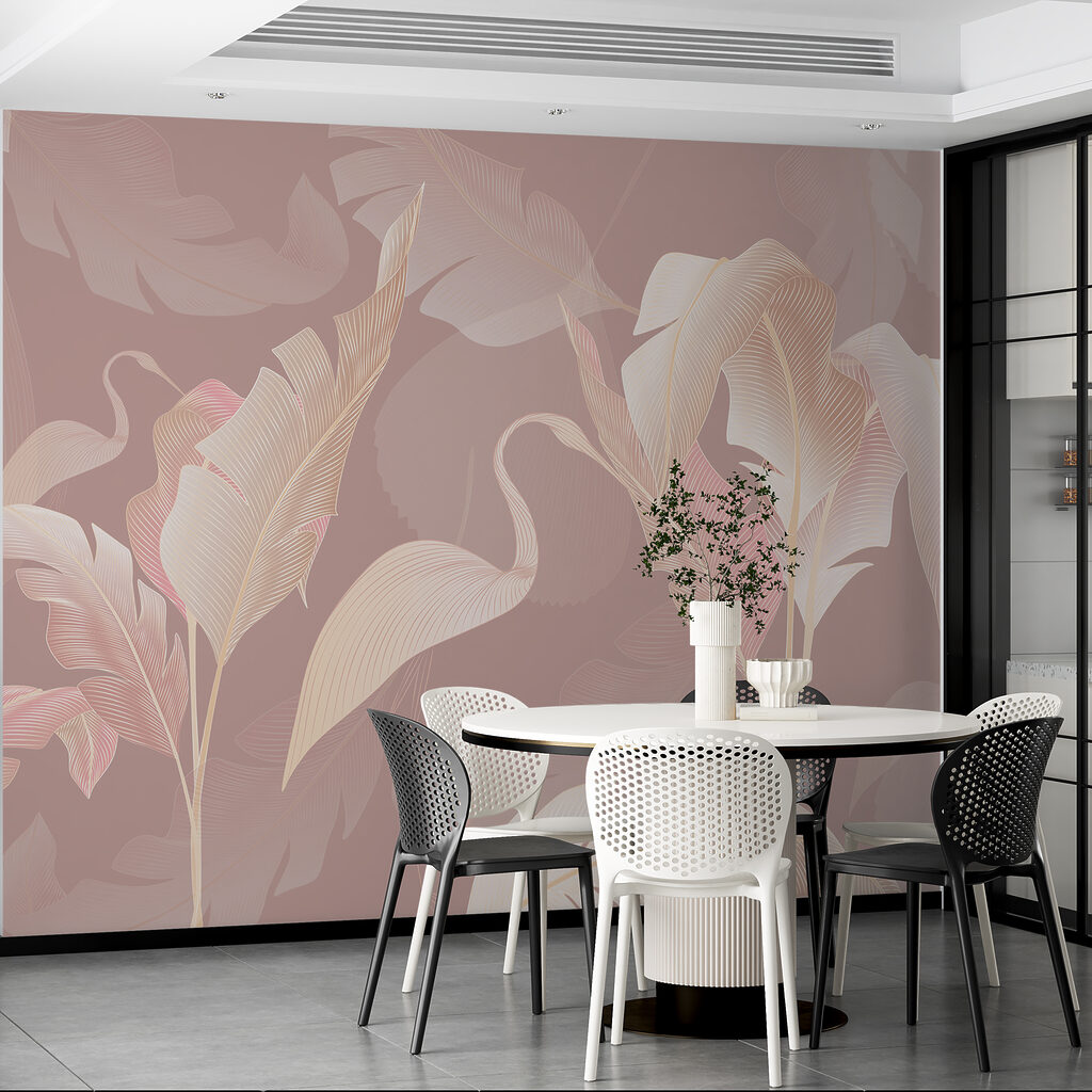 Silhuetas de flamingos — interior 2